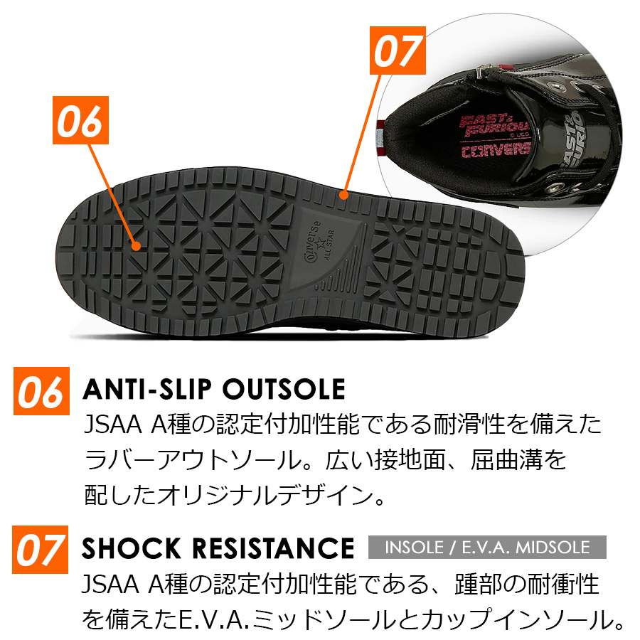予約 ワイルド・スピード コンバース CPD ALL STAR PS Z HI