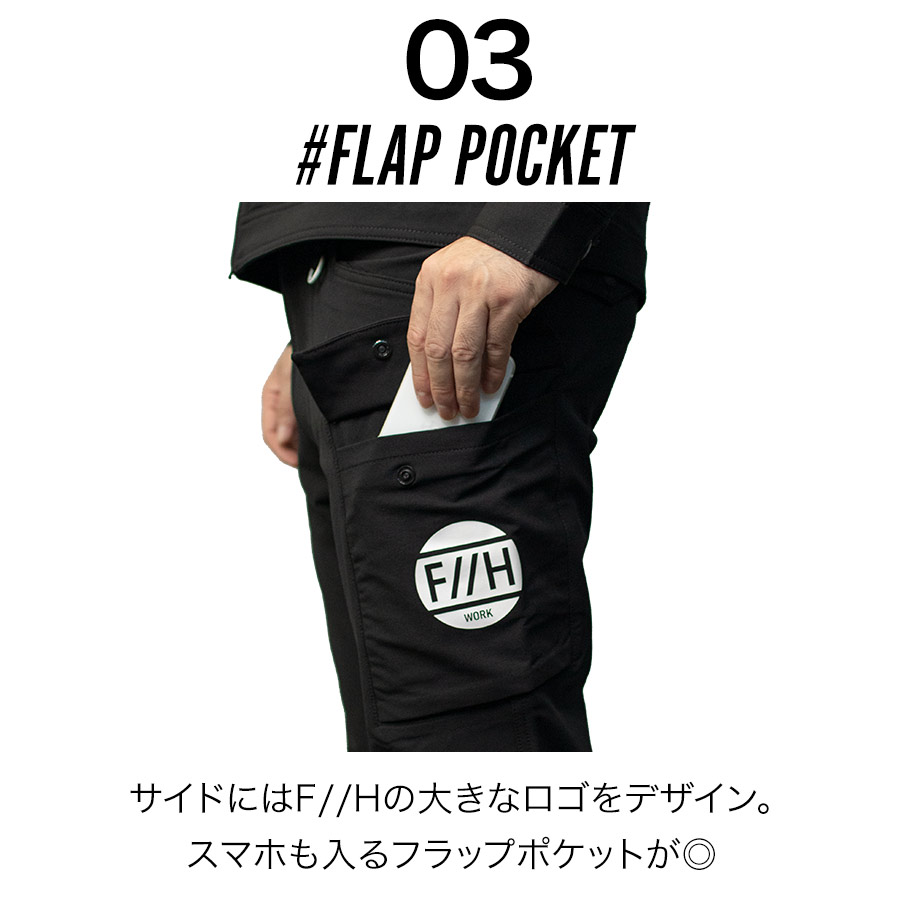 PUMA.AT WORK. × ヒロミ コラボ PUMAワークウェア カーゴパンツ PW