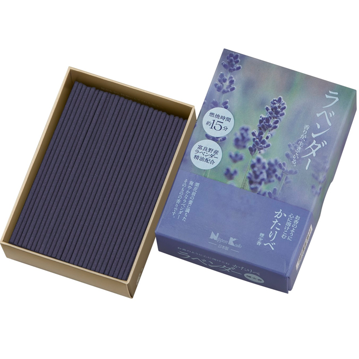 日本香堂 かたりべ ラベンダー ミニ 26113 線香 ギフト 贈答 のし 贈り物 お供え お盆 お彼岸 (/H)