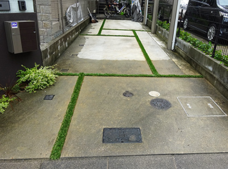法人のみ 小泉製麻 (/I) バロン人工芝 400PE 1巻 100cm×10mの画像