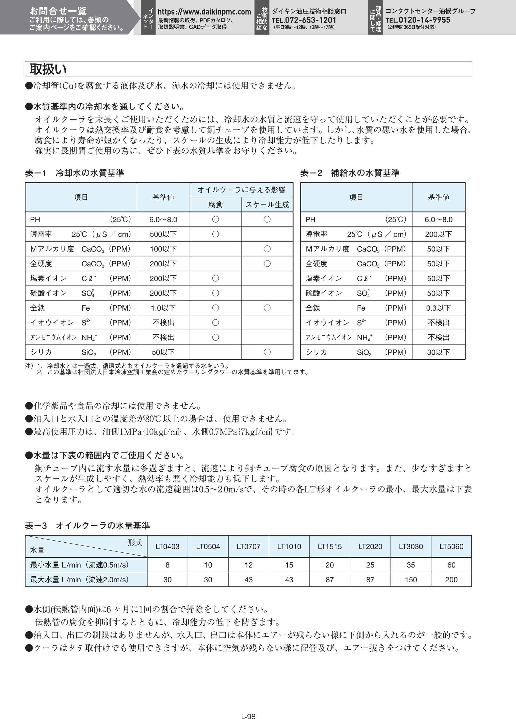 法人のみ ダイキン工業 (/AL) オイルクーラー LT形 油冷却機器 LT