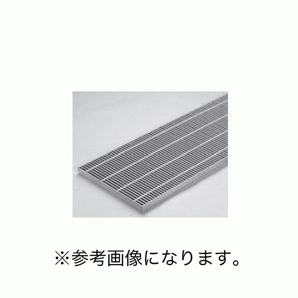 カネソウ(/C) スチール製グレーチング 細目プレーンタイプ 横断溝・側溝用 メインバー フラットバー 歩行用 受枠無し QSB-12519