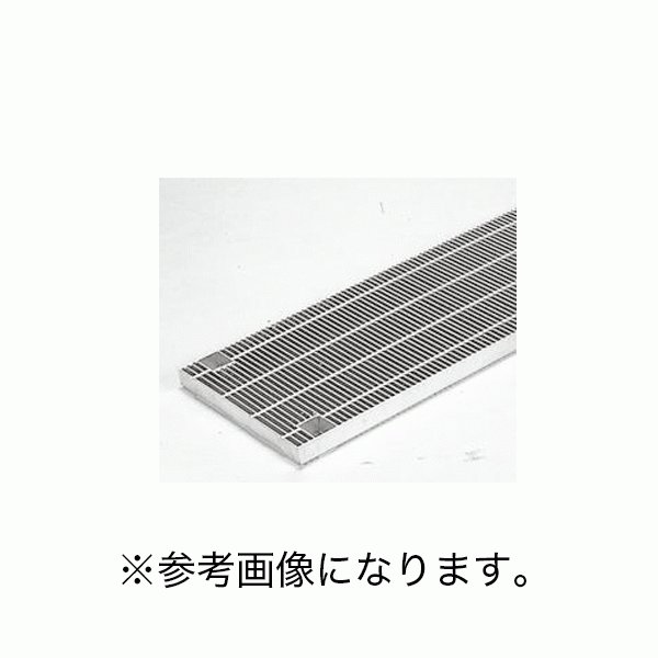 カネソウ( C) スチール製グレーチング ボルト固定式 細目プレーンタイプ　横断溝用 メインバー　フラットバー エコノミータイプ T-14仕様 受枠無し QSBL-84038
