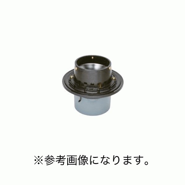 日本正規流通品 カネソウ(/C) 鋳鉄製ルーフドレン たて引き用 打込型 ねじ込み式 バルコニー中継 水はね防止型 ESJ-2-100
