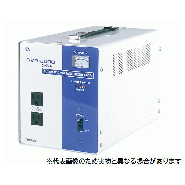 法人のみ 日動工業(/A) 交流定電圧電源装置 85V〜115V→100V 3KVA SVR 