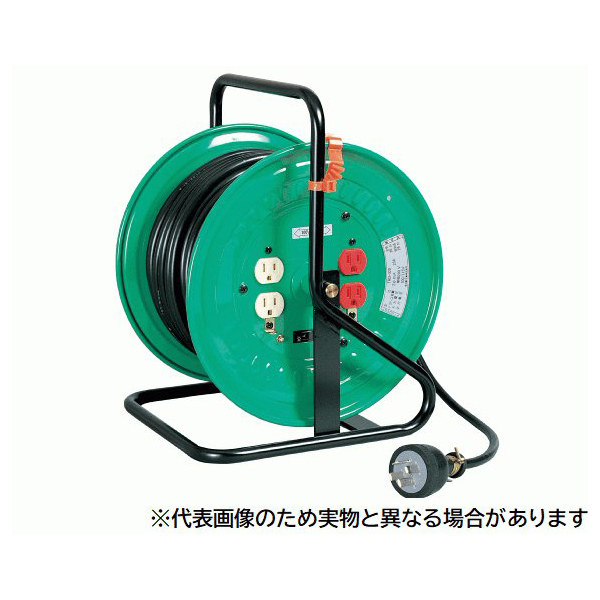 法人のみ 日動工業(/A) トランスリール　電工ドラム　昇圧・降圧自在型　100V/単相200V → 100V・115V・200V　20ｍ TRN-EB220