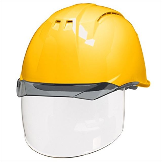DIC AP11EVO-CSW ワイドシールド面付き 作業用 ヘルメット（通