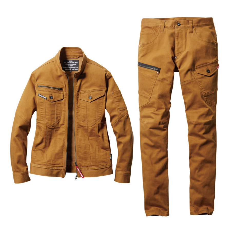 【バートル】春夏コーデュラストレッチデニム上下 BURTLE（バートル） 5011 5012 BURTLE CORDURA コーデュラ 春夏 接触冷
