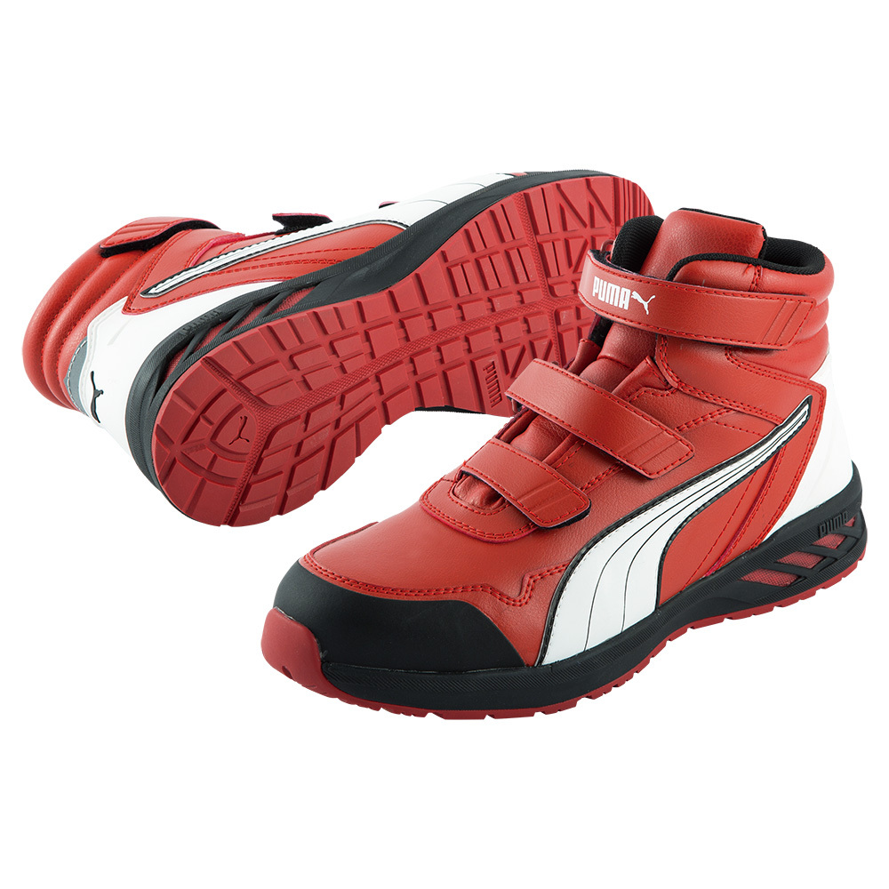 PUMA（プーマ） 安全靴 Rider 2.0 Red Mid ミドルカット セーフティ