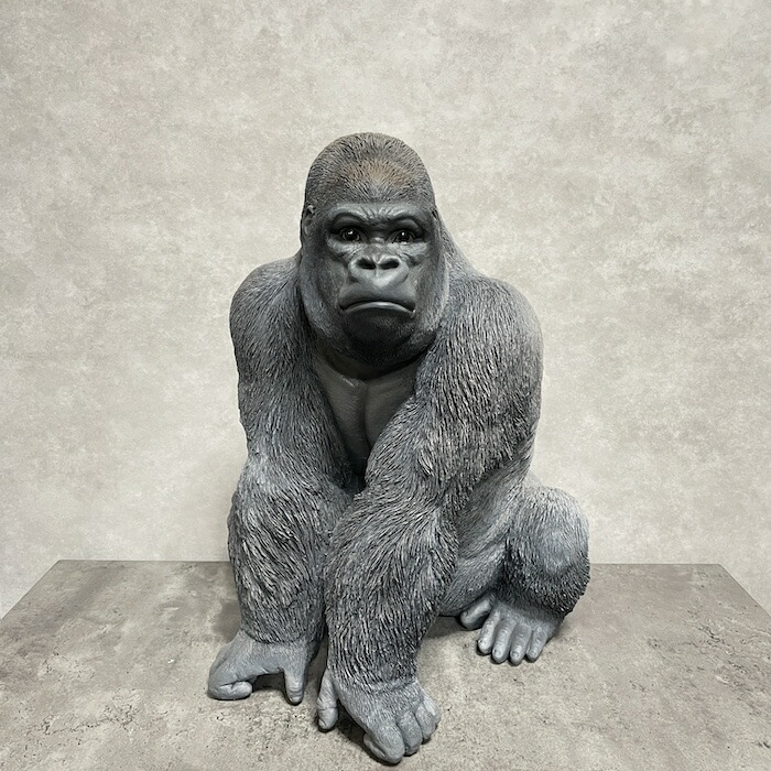 ゴリラ動物 デスク書斎リビング 玄関お 茶台 装飾品 工芸品 置物 ゴリラ動物 デスク書斎リビング 玄関お 茶台 装飾品 工芸品 置物