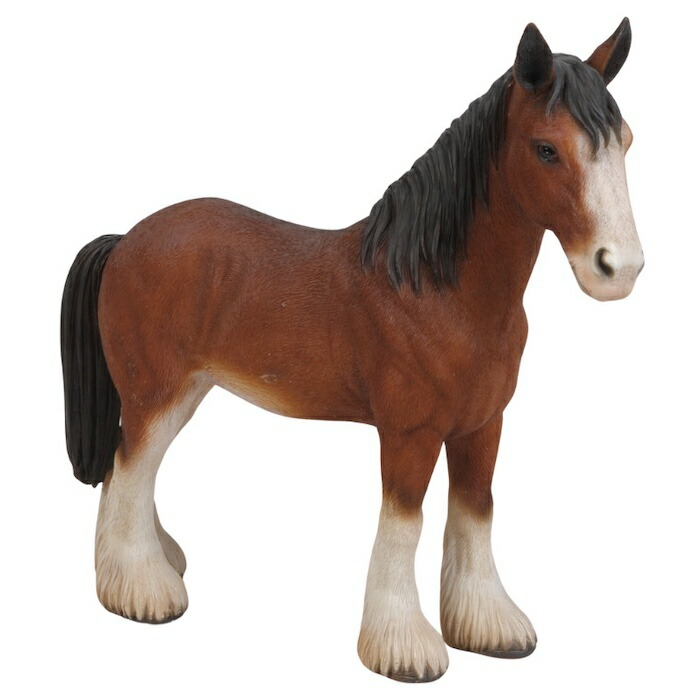 置物 立つ馬 小 高さ22cm おしゃれ かわいい 玄関 インテリア 庭 ガーデンオーナメント woobia ウービア |  | 11