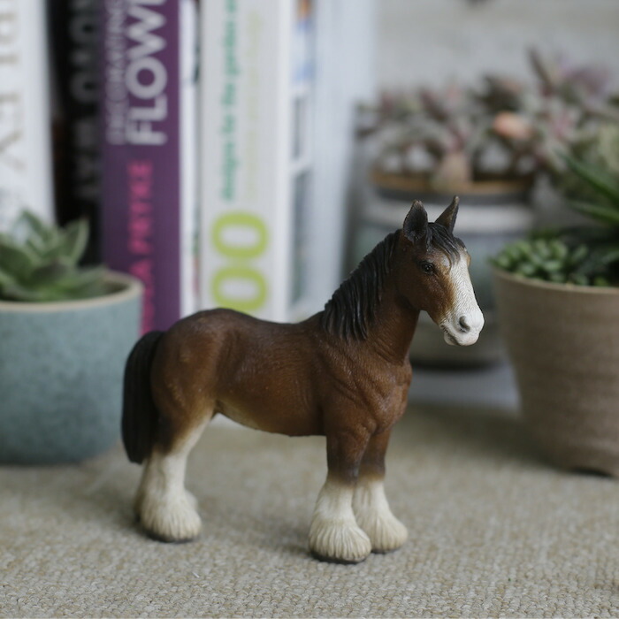 置物 立つ馬 小 高さ22cm おしゃれ かわいい 玄関 インテリア 庭 ガーデンオーナメント woobia ウービア |  | 01