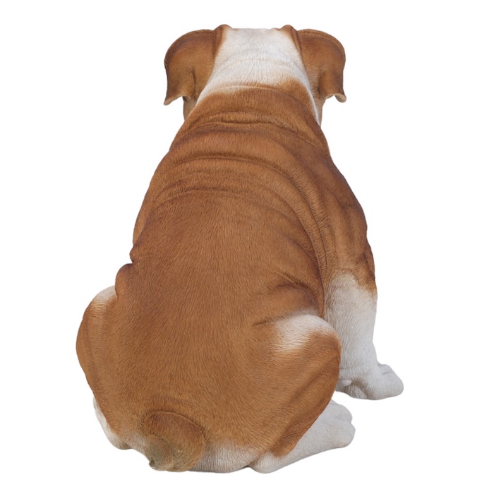置物 ブルドッグ 大 犬 グッズ 高さ36.5cm woobia 動物 おしゃれ