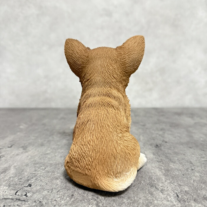 犬 置物 おしゃれ お座りチワワ 小 茶白 かわいい 動物 インテリア オブジェ ガーデンオーナメント woobia ウービア |  | 04