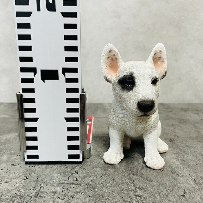 置物 犬 かわいい 動物 玄関 お座りブルテリア おしゃれ 可愛い インテリア ガーデンオーナメント  woobia ウービア | WOOBIA | 10