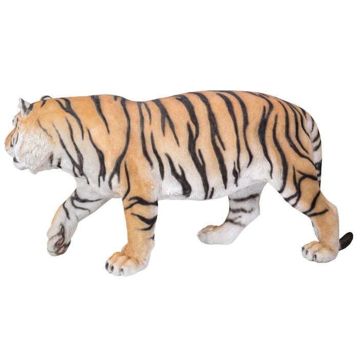 置物 歩くタイガー 特大 虎グッズ 高さ65cm woobia 動物 おしゃれ 大きい 玄関インテリア 庭 ガーデン かわいいオブジェ 北欧 リアル 大型 面白い ウービア | WOOBIA | 02