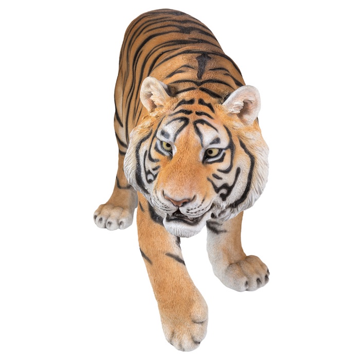 置物 歩くタイガー 特大 虎グッズ 高さ65cm woobia 動物 おしゃれ 大きい 玄関インテリア 庭 ガーデン かわいいオブジェ 北欧 リアル 大型 面白い ウービア | WOOBIA | 06