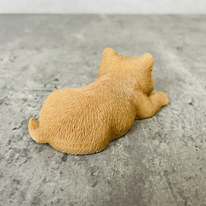 置物 犬 かわいい 動物 玄関 うつぶせ柴犬 グッズ おしゃれ インテリア 卓上 ガーデン 庭 woobia ウービア |  | 05