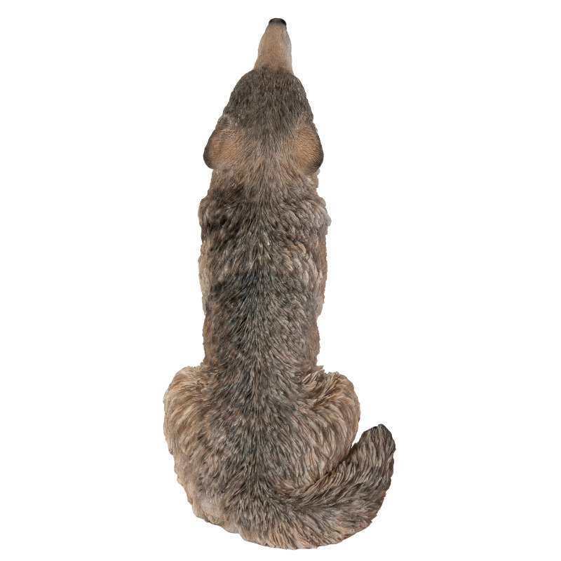 置物 動物 遠吠えオオカミ 高さ30cm woobia おしゃれ 大きい 玄関インテリア 庭 ガーデン かわいいオブジェ 北欧 リアル 大型 面白い ウービア |  | 03