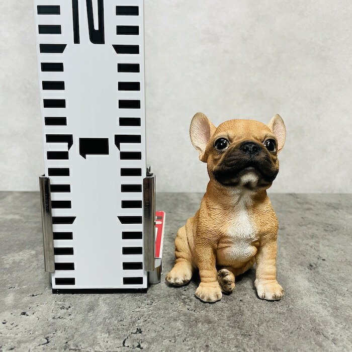 置物 犬 かわいい 動物 玄関 頭を上げるフレンチブルドッグ リアル インテリア ガーデンオーナメント woobia ウービア | WOOBIA | 08