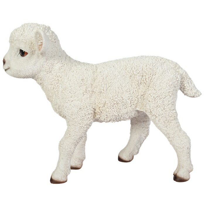 置物 動物 歩く羊 高さ29.5cm グッズ woobia おしゃれ 大きい 玄関インテリア 庭 ガーデン かわいいオブジェ 北欧 リアル 大型 面白い ウービア | WOOBIA | 03