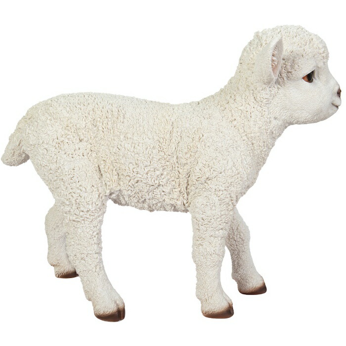 置物 動物 歩く羊 高さ29.5cm グッズ woobia おしゃれ 大きい 玄関インテリア 庭 ガーデン かわいいオブジェ 北欧 リアル 大型 面白い ウービア | WOOBIA | 05
