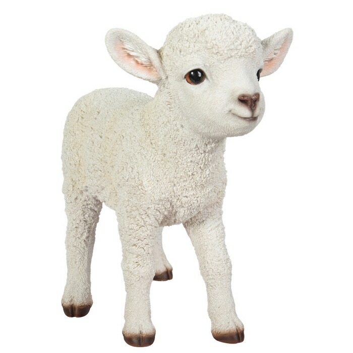 置物 動物 歩く羊 高さ29.5cm グッズ woobia おしゃれ 大きい 玄関インテリア 庭 ガーデン かわいいオブジェ 北欧 リアル 大型 面白い ウービア | WOOBIA | 06