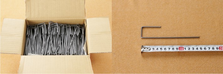 J型アンカーピンの写真