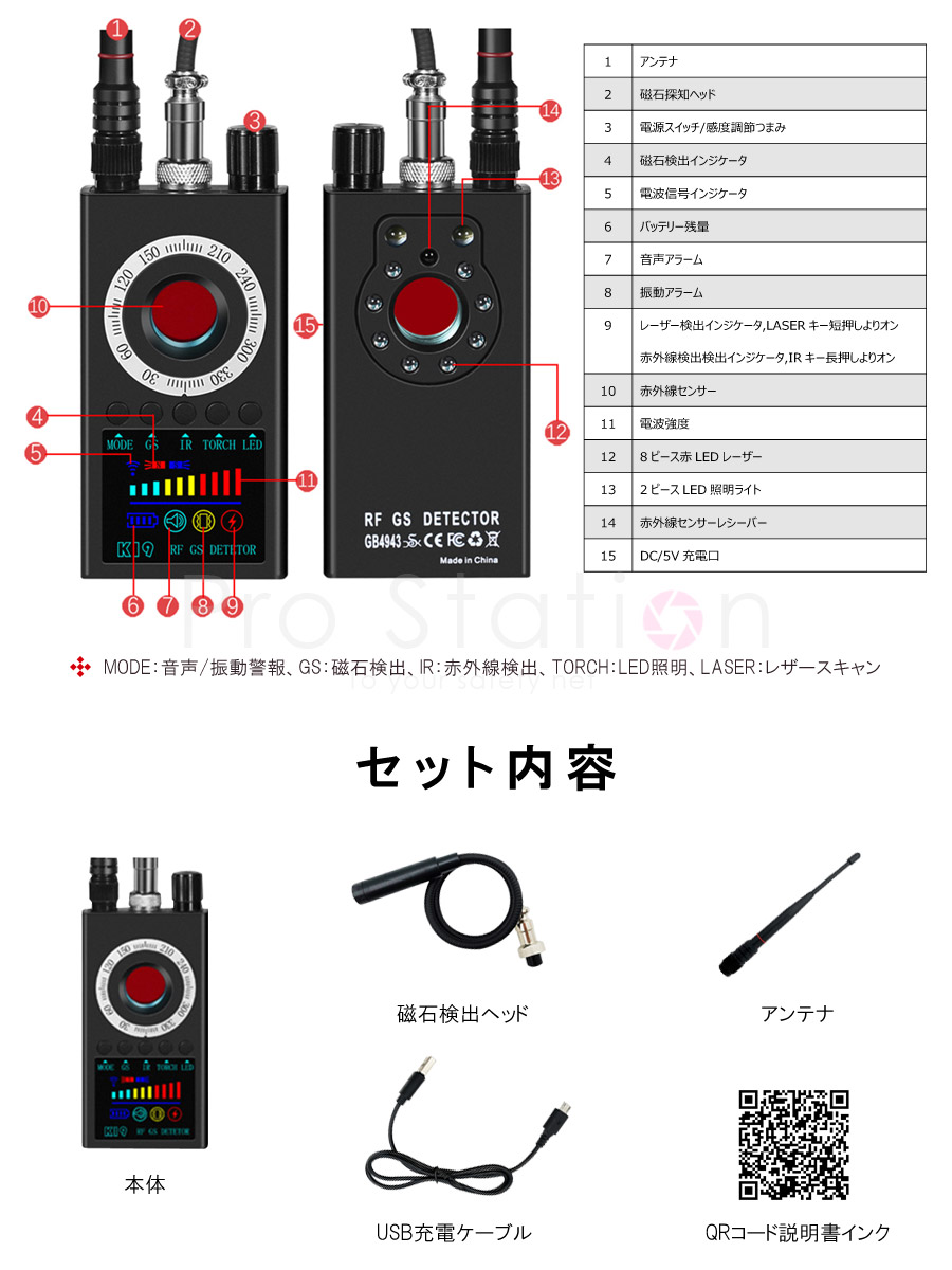 盗聴器探知機