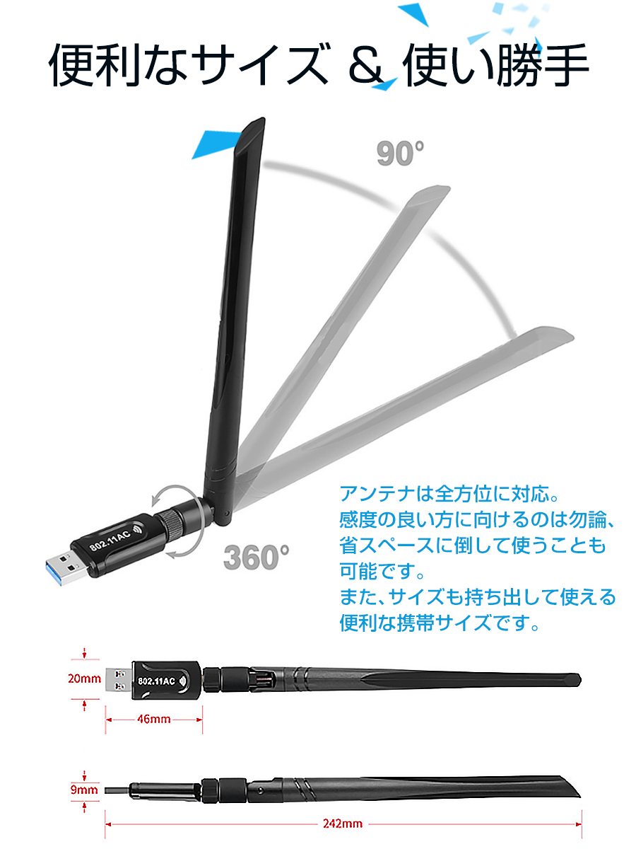 無線LANアダプタ
