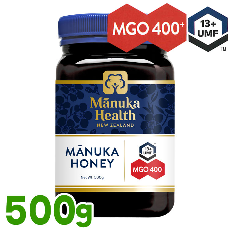 高品質大得価マヌカヘルス マヌカハニー　MGO400+ 500g 3個セット 健康用品