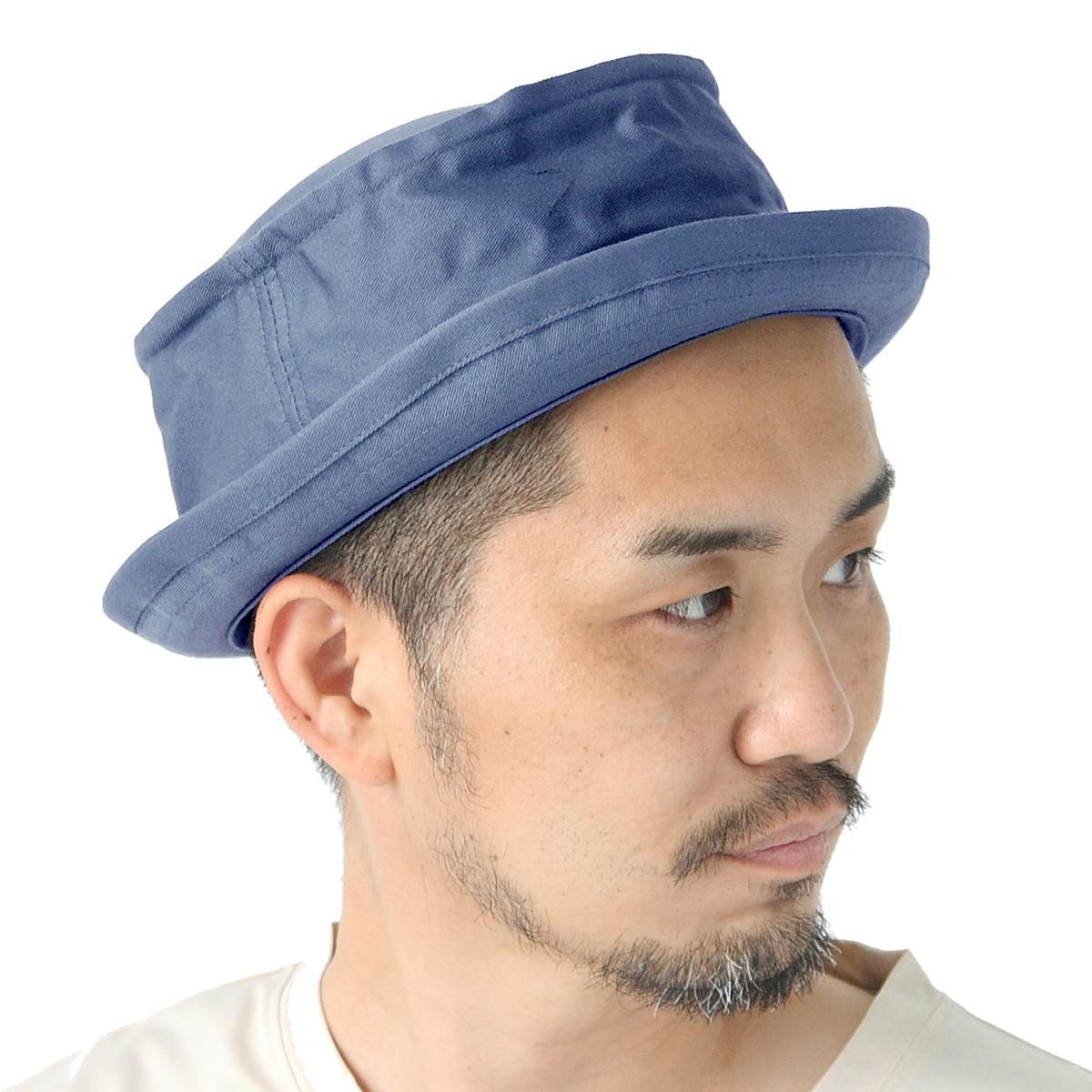 ポークパイハット メンズ 夏 帽子 大きいサイズ 63cm 62cm 61cm 大きめ 日本製 深め レディース ゴルフ 春 夏 冬 秋冬 無地 コットン バケハ バケットハット | Regnuu | 04