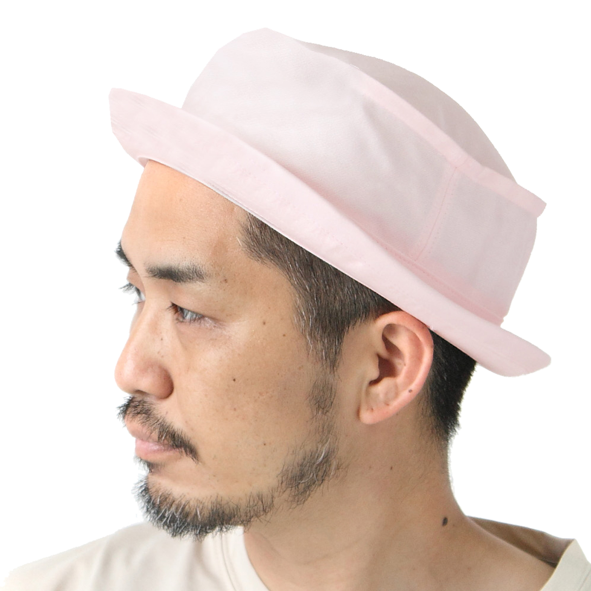 ポークパイハット メンズ 夏 帽子 大きいサイズ 63cm 62cm 61cm 大きめ 日本製 深め レディース ゴルフ 春 夏 冬 秋冬 無地 コットン バケハ バケットハット | Regnuu | 07