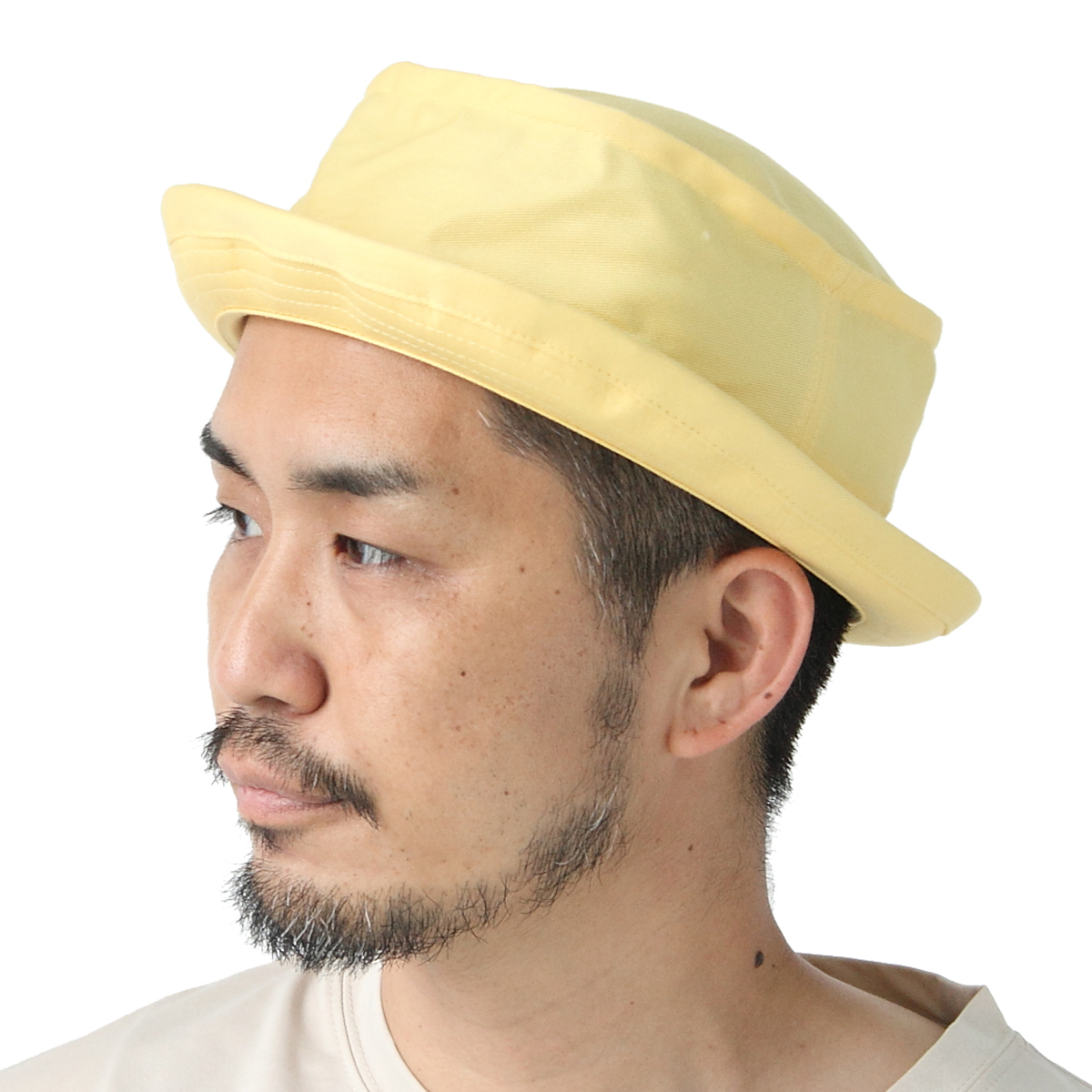 ポークパイハット メンズ 夏 帽子 大きいサイズ 63cm 62cm 61cm 大きめ 日本製 深め レディース ゴルフ 春 夏 冬 秋冬 無地 コットン バケハ バケットハット | Regnuu | 08