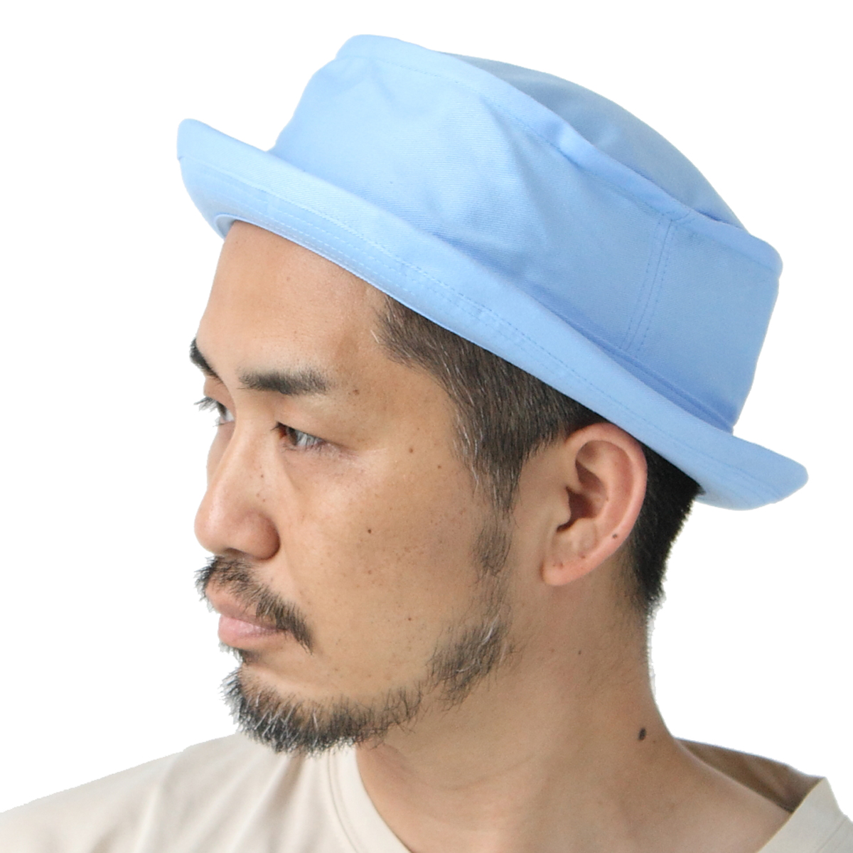 ポークパイハット メンズ 夏 帽子 大きいサイズ 63cm 62cm 61cm 大きめ 日本製 深め レディース ゴルフ 春 夏 冬 秋冬 無地 コットン バケハ バケットハット | Regnuu | 09