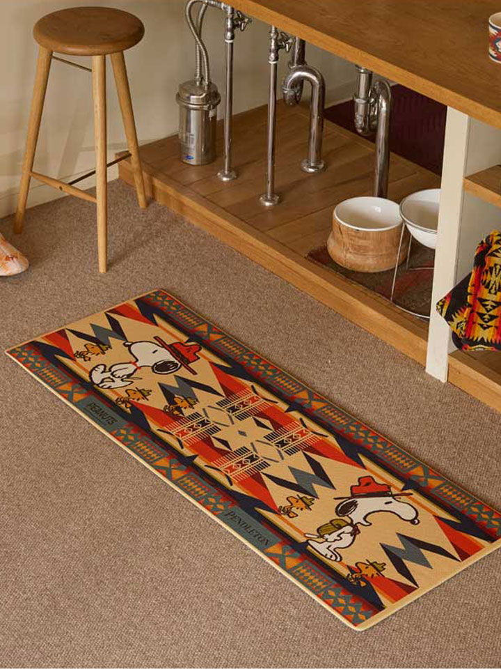 PENDLETON ペンドルトン PVC Kitchen Long Mat Fire Legend PVCキッチンロングマット ファイヤーレジェンド キッチンマット ロングマット PVC 防水 拭ける 45×120cm インテリア 画像6