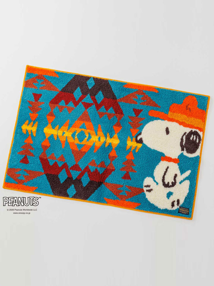 PENDLETON ペンドルトン PEANUTS Tufting Rug Mat Diamond Peak タフティングラグマット ダイヤモンドピーク スヌーピー インテリア キャンプ アウトドア | PENDLETON | 01