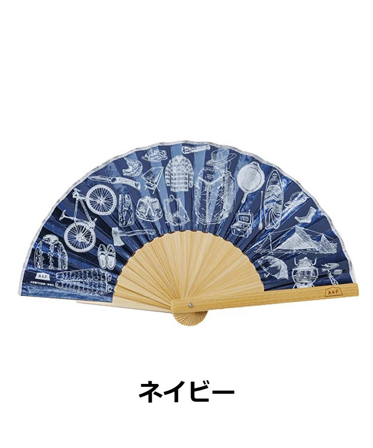 A＆F エイアンドエフ SENSU 扇子 89002013 メンズ レディース アウトドア扇子 高密度ポリエチレン 軽量 防水 丈夫 キャンプ フェス 夏 暑さ対策 | A&F | 02