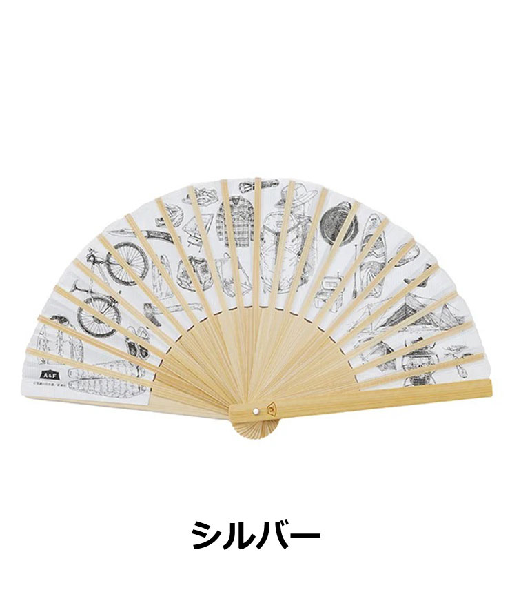 A＆F エイアンドエフ SENSU 扇子 89002013 メンズ レディース アウトドア扇子 高密度ポリエチレン 軽量 防水 丈夫 キャンプ フェス 夏 暑さ対策 | A&F | 01