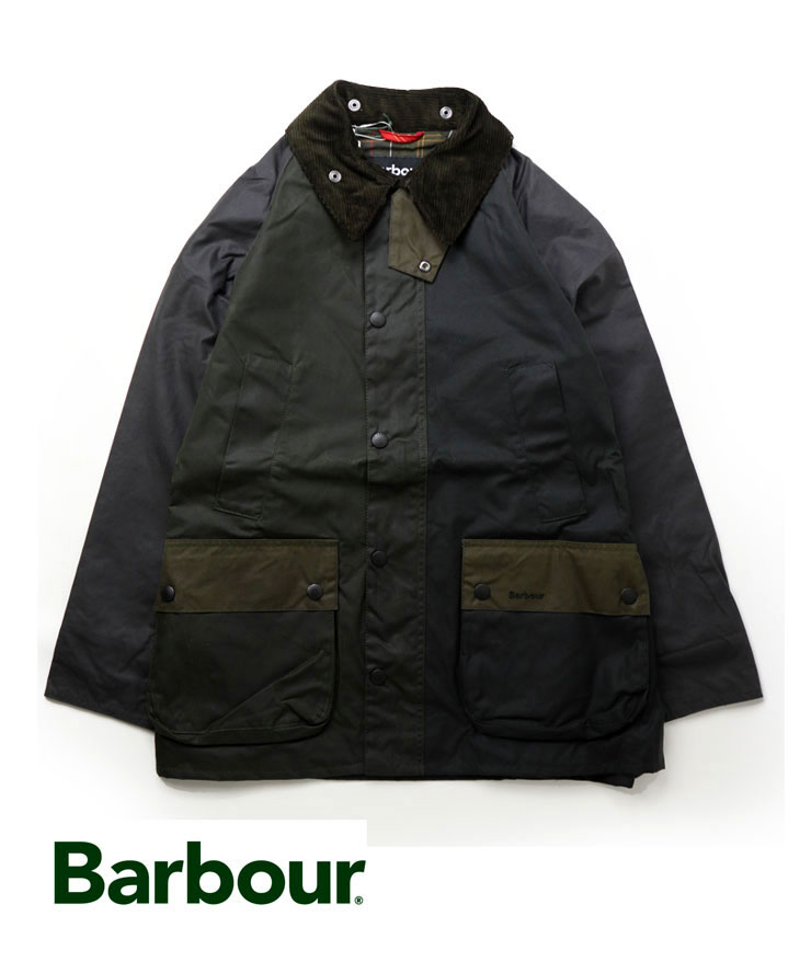Barbour バブアー ビデイル オーバーサイズ パッチワーク オイルジャケット MWX2500 ブルゾン アウター ジャケット | Barbour | 01