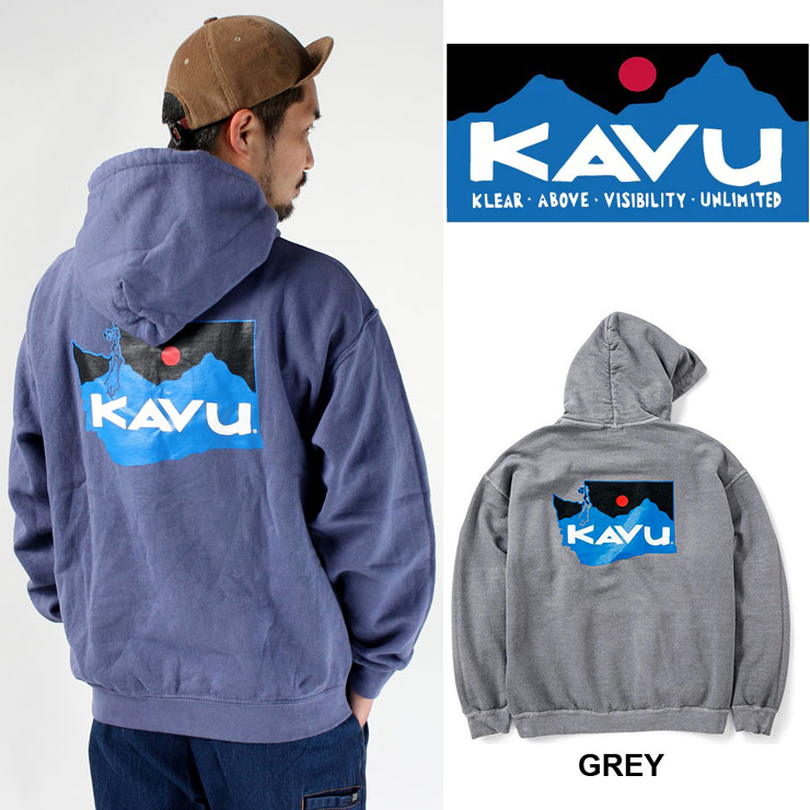 カブー パーカー KAVU  パーカー スウェット ワシントンマップパーカー メンズ レディース アウトドア ブランド キャンプ 服装 ファッション 秋 冬 秋冬 | KAVU | 01