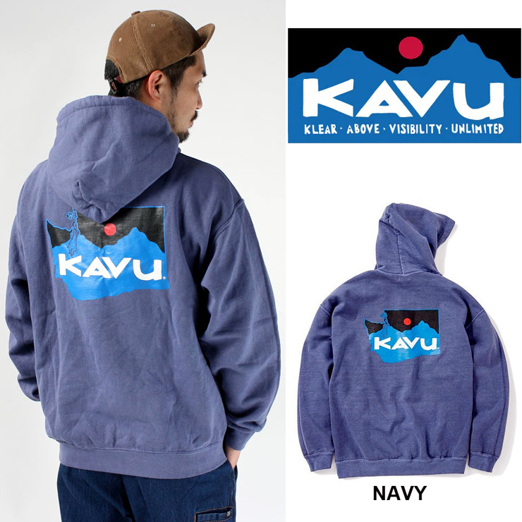 カブー パーカー KAVU  パーカー スウェット ワシントンマップパーカー メンズ レディース アウトドア ブランド キャンプ 服装 ファッション 秋 冬 秋冬 | KAVU | 02