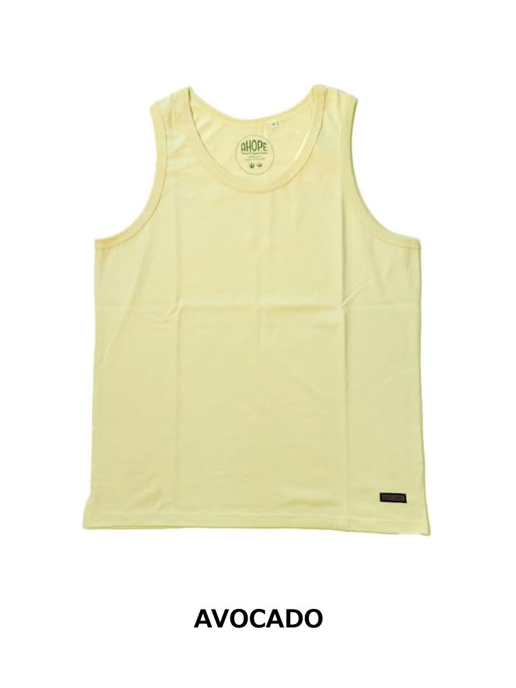 A HOPE HEMP アホープヘンプ SZ ジャージ タンクトップ HZ-1029 メンズ レディース ヘンプ オーガニックコットン ノースリーブ 無地 インナー 春夏 アウトドア | AHOPEHEMP | 03