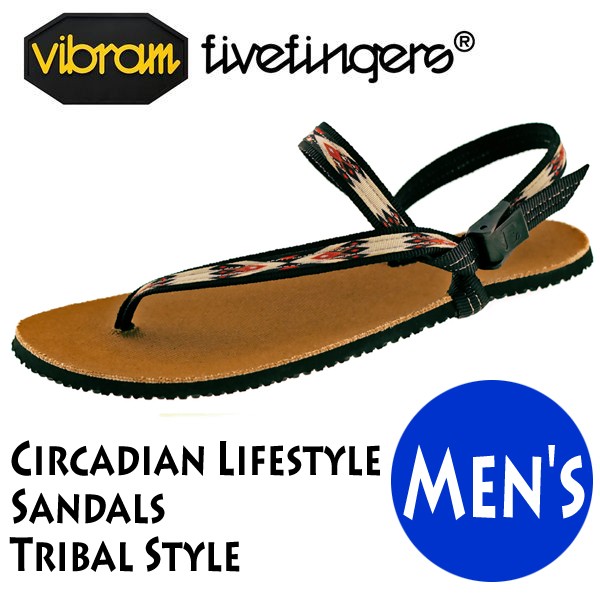 サンダル メンズ EARTH RUNNERS アースランナーズ Vibram FiveFingers ビブラム Circadian Lifestyle Sandals Tribal Style 19ES0003 | Vibram FiveFingers | 01