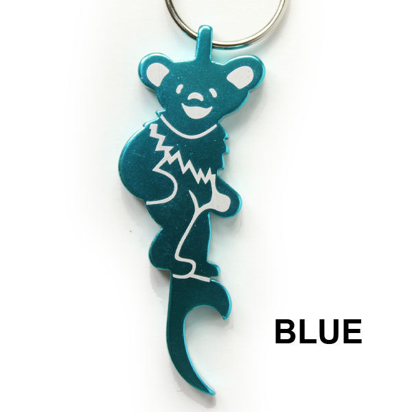 キャンプ バイソンデザインズ BISON DESIGNS ダンシングベアー グレイトフルデッド 131DB カラビナ キーホルダー キーリング | BISON DESIGNS | 01