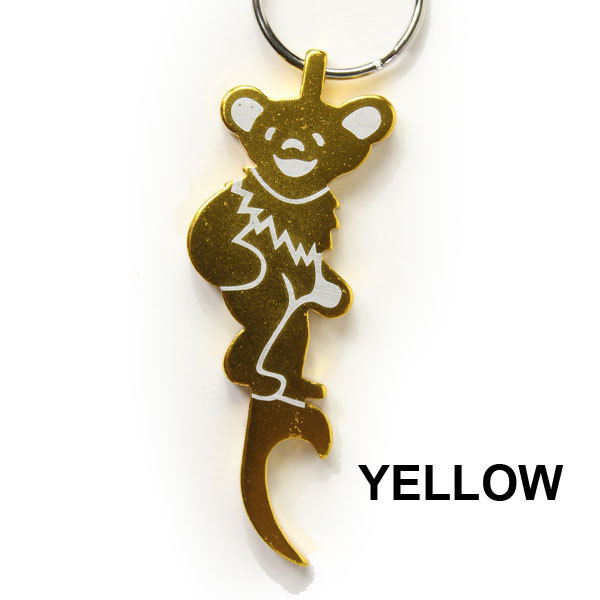 キャンプ バイソンデザインズ BISON DESIGNS ダンシングベアー グレイトフルデッド 131DB カラビナ キーホルダー キーリング | BISON DESIGNS | 05