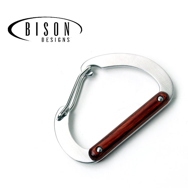 BISON DESIGNS カラビナ キーホルダー Bison Designs バイソン