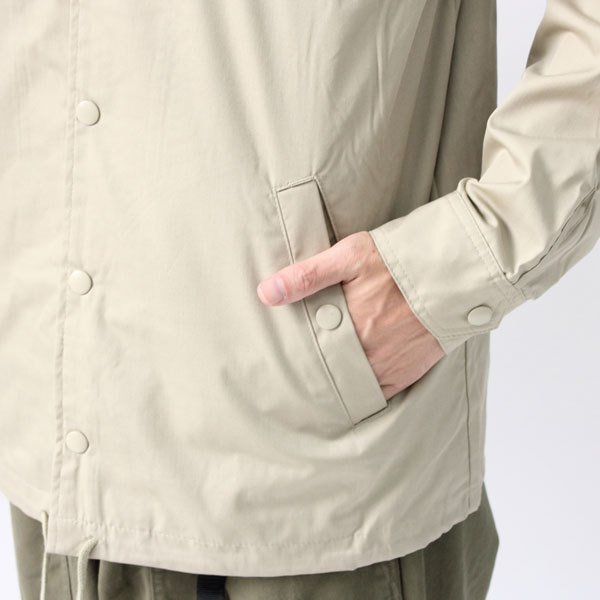 protocol T/C コーチジャケット カラフル スナップボタン メンズ