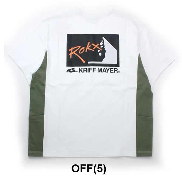 キャンプ Tャツ KRIFF MAYER × ROKX クリフメイヤー ロックス 2145104 速乾ファッション アウトドア | KRIFF MAYER | 01