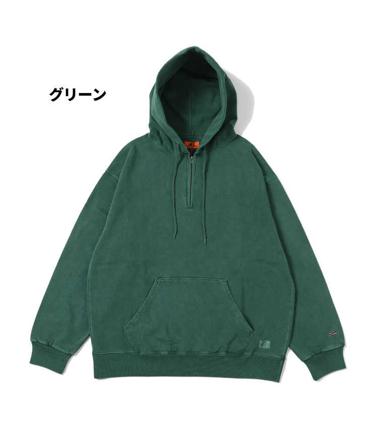 KRIFF MAYER クリフメイヤーヘビーウェイトピグメントハーフZIP 2425805 パーカー 裏毛 14.1オンス ヘビーウェイト | KRIFF MAYER | 04